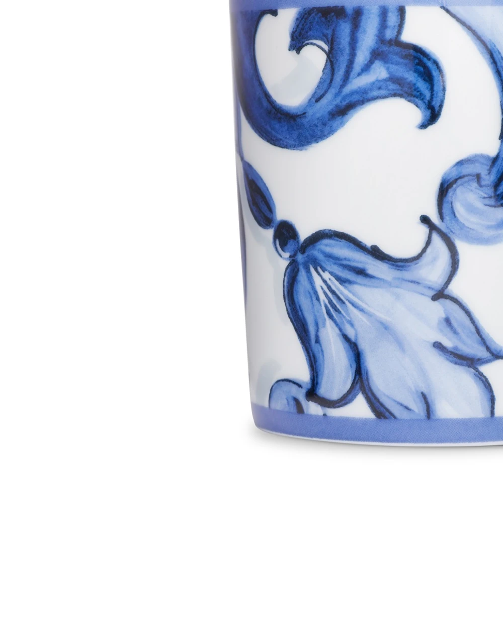 Фарфоровый стакан для воды Dolce&Gabbana TCB032-TCA41, синий цвет • Купить в интернет-магазине Kameron