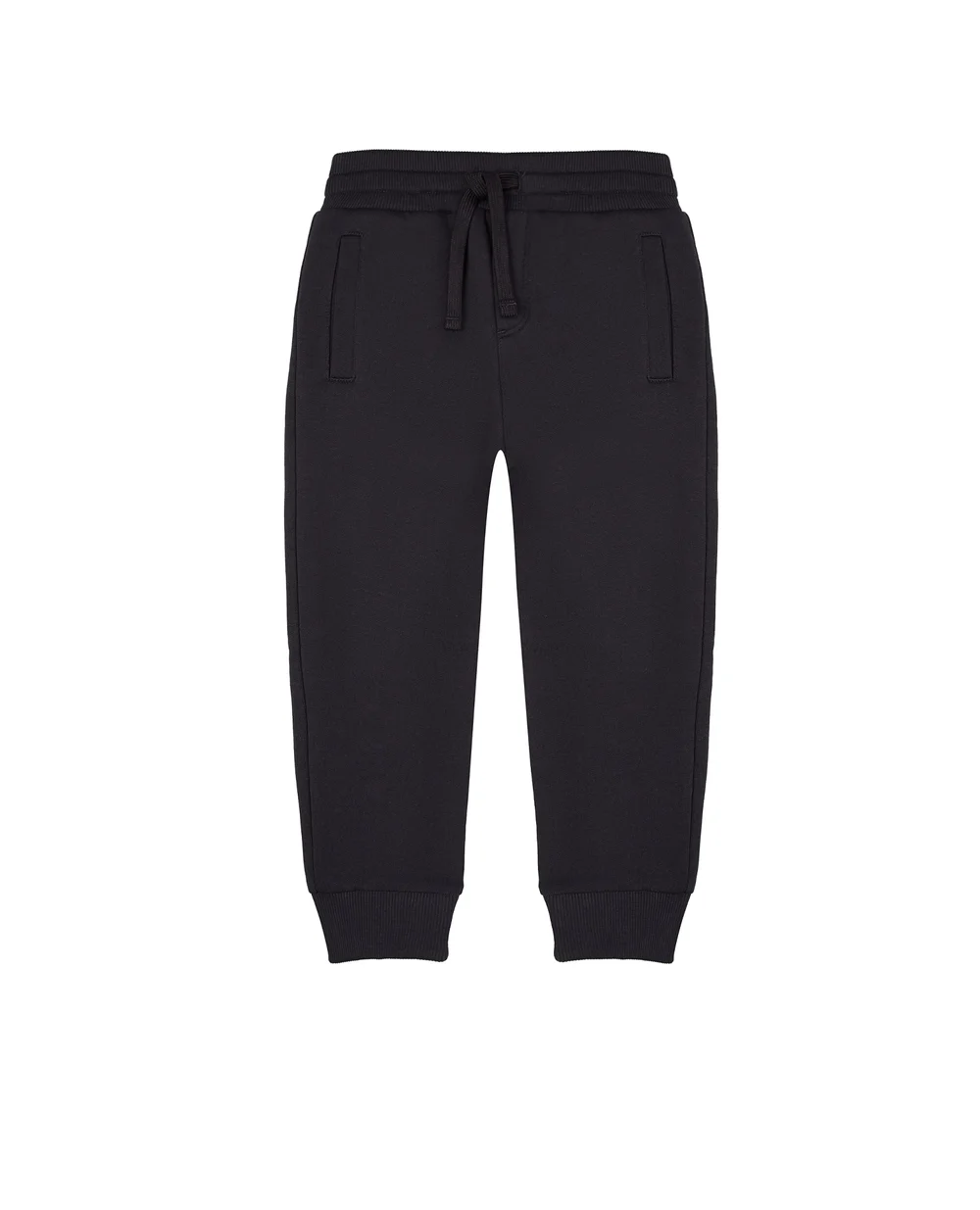Детские спортивные брюки (костюм) Dolce&Gabbana Kids L4JPT0-G7OLJ-B, темно-синий цвет • Купить в интернет-магазине Kameron