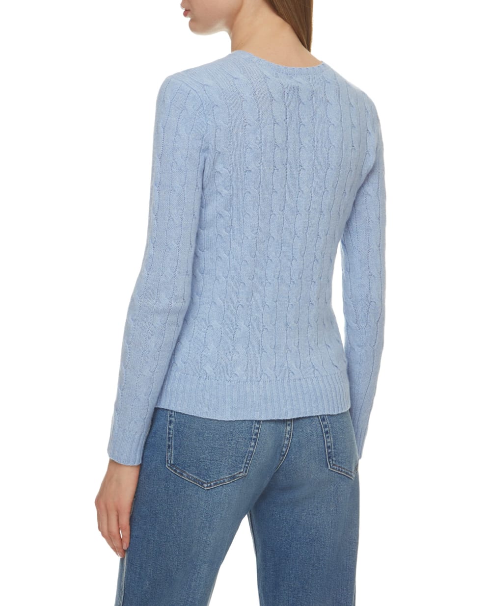 Шерстяной джемпер Polo Ralph Lauren 211525764068, голубой цвет • Купить в интернет-магазине Kameron