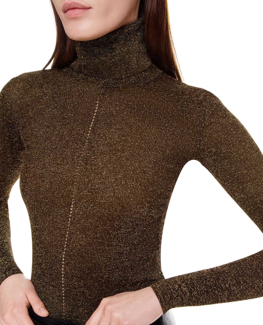Гольф Saint Laurent 670517-Y75GI, золотой цвет • Купить в интернет-магазине Kameron