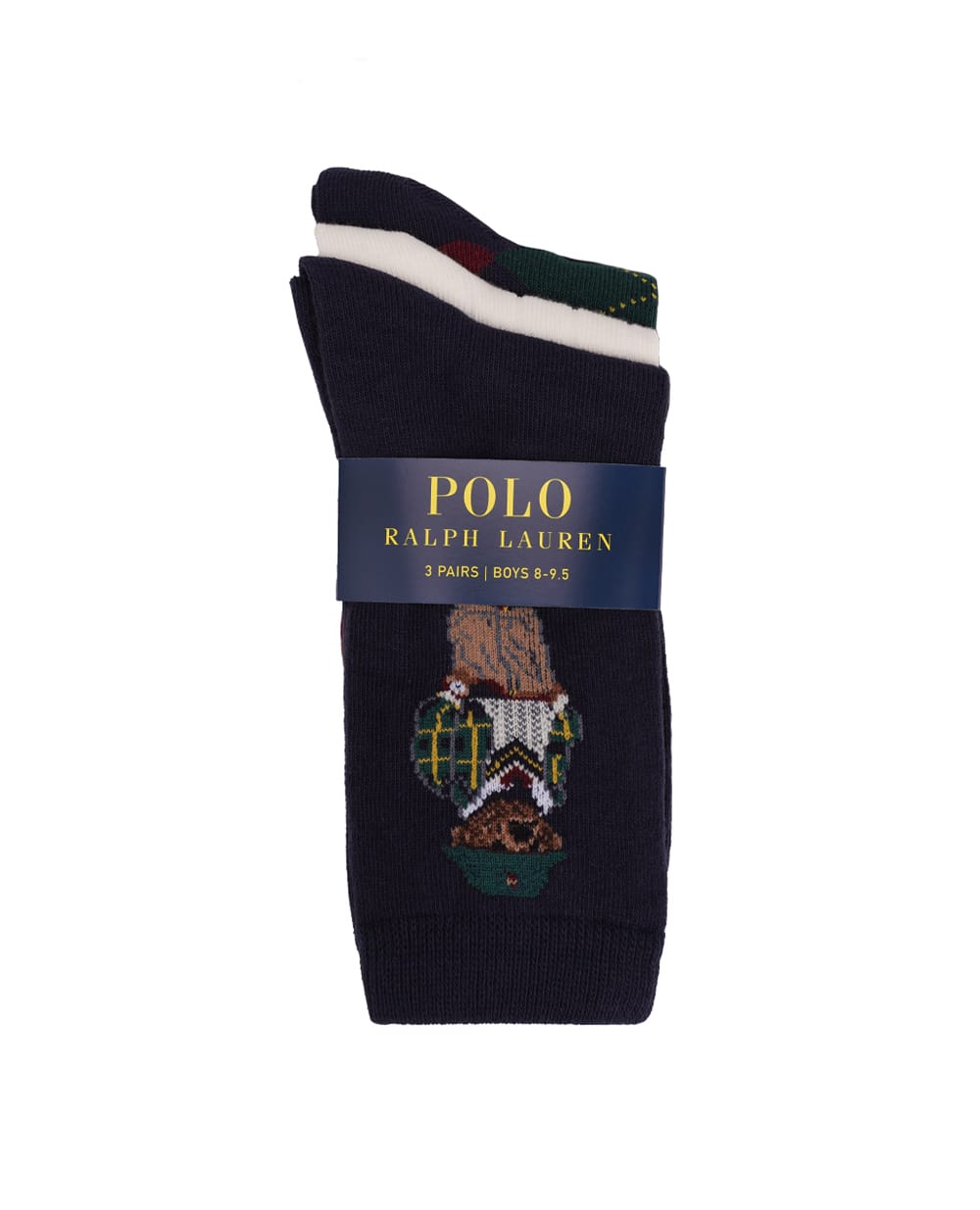 Детские носки Polo Bear (3 пары) Polo Ralph Lauren Kids 444927573001, разноцветный цвет • Купить в интернет-магазине Kameron
