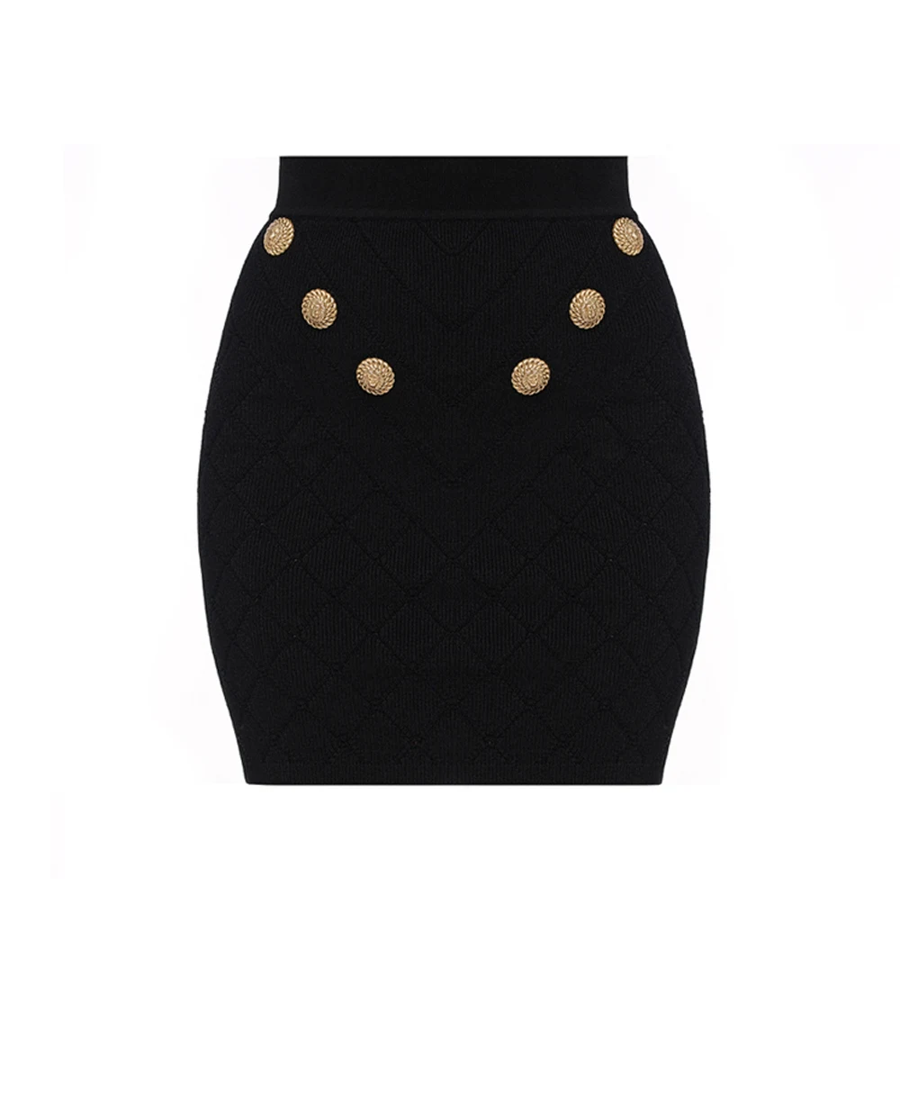Юбка Balmain CF1LB004KF53, черный цвет • Купить в интернет-магазине Kameron