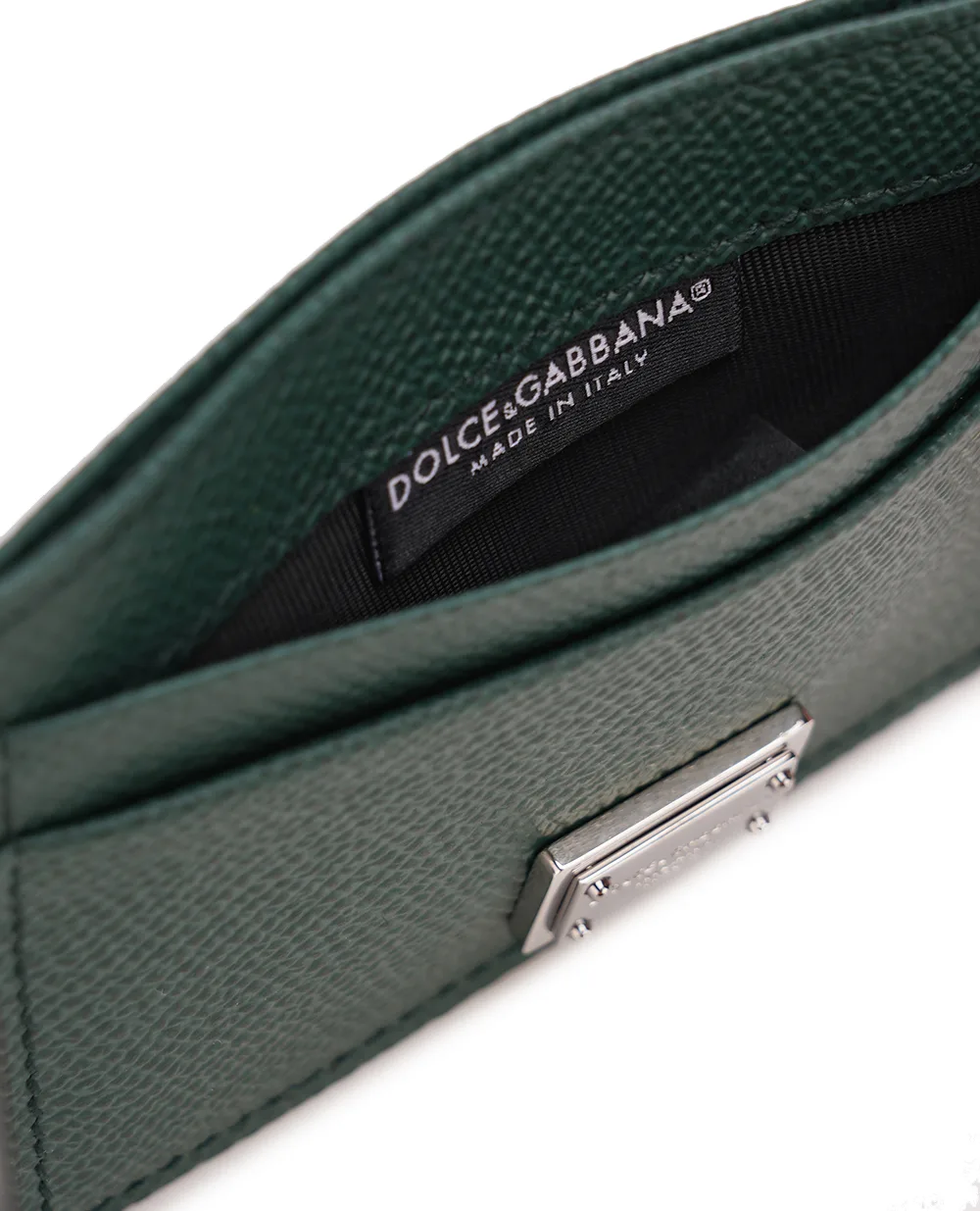 Визитница Dolce&Gabbana BP0330-AG219, темно-зеленый цвет • Купить в интернет-магазине Kameron
