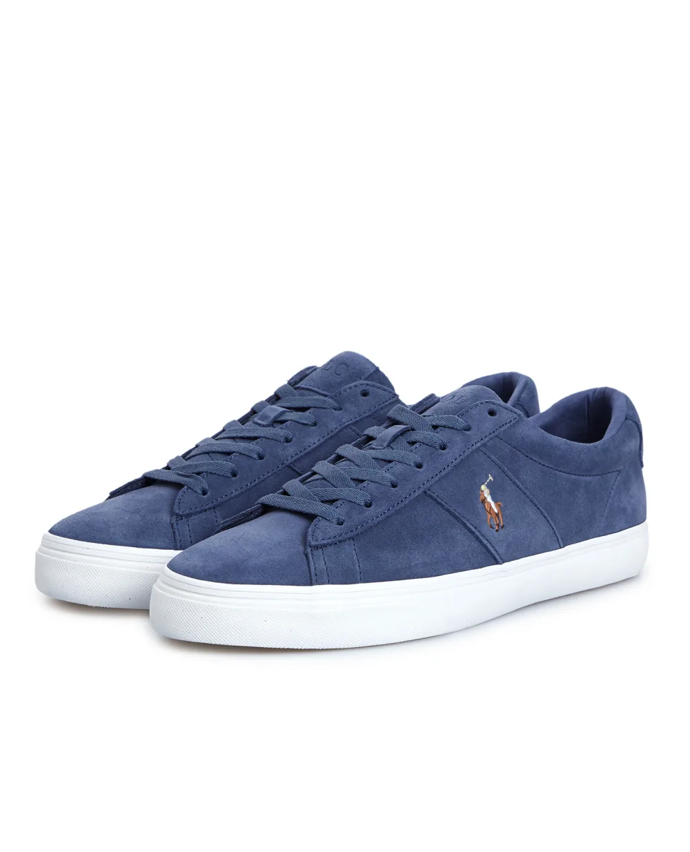 Замшевые сникеры Polo Ralph Lauren 816893732005, синий цвет • Купить в интернет-магазине Kameron