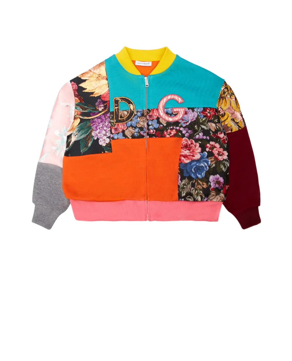 Спортивная кофта Dolce&Gabbana Kids L5JW3Q-G7YQK-S, разноцветный цвет • Купить в интернет-магазине Kameron