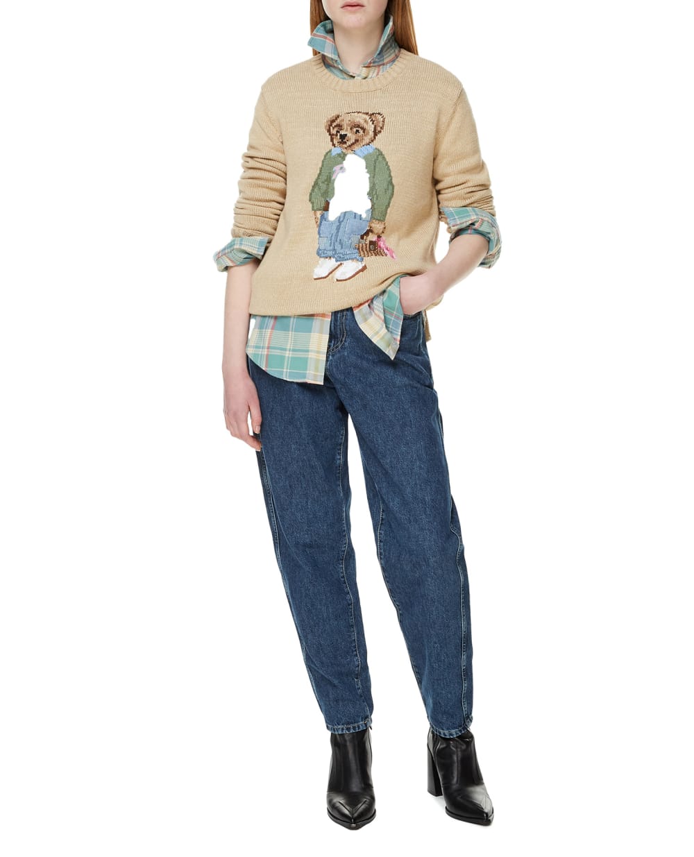 Свитер Polo Ralph Lauren 211872738001, бежевый цвет • Купить в интернет-магазине Kameron