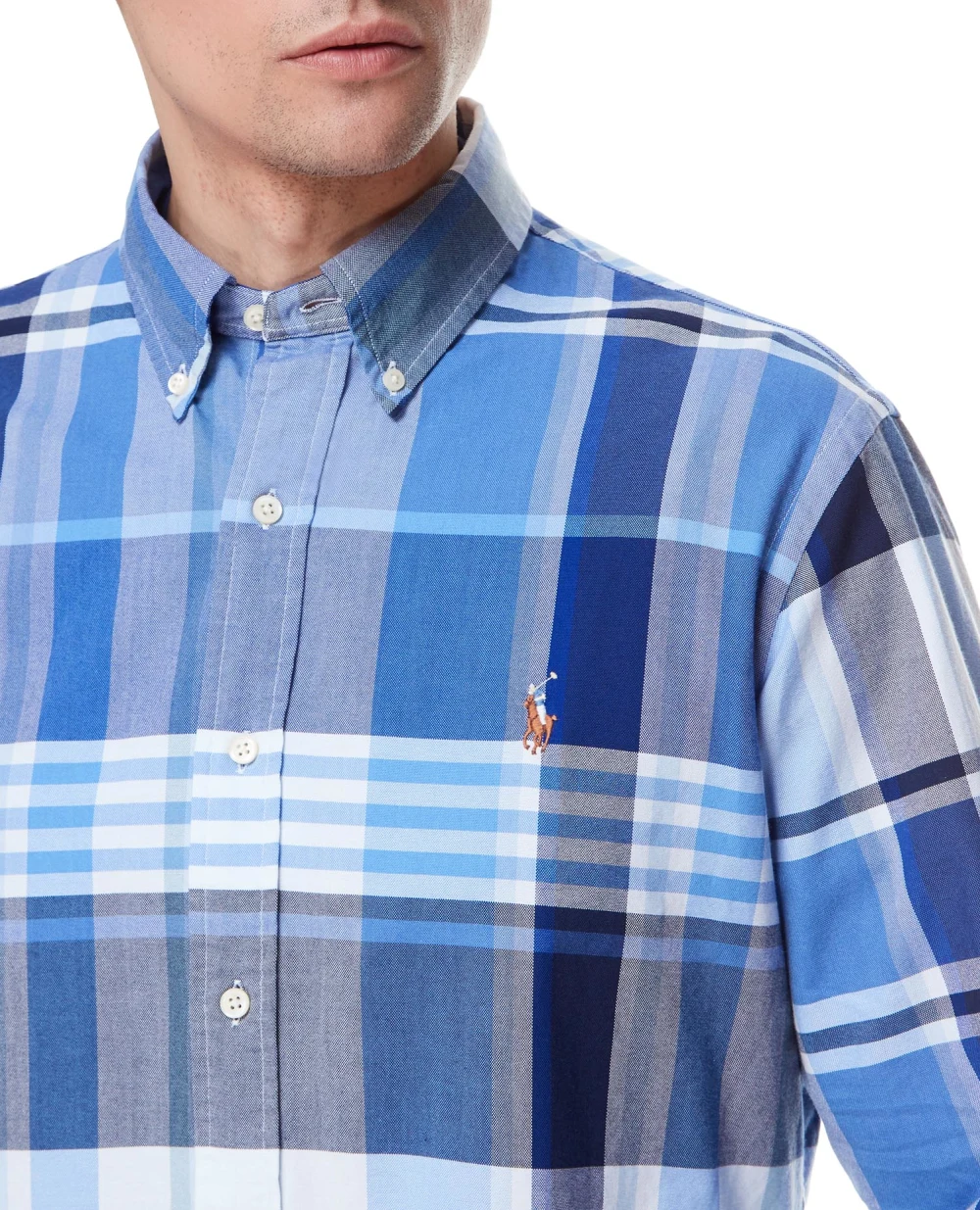 Рубашка Polo Ralph Lauren 710859851006, разноцветный цвет • Купить в интернет-магазине Kameron