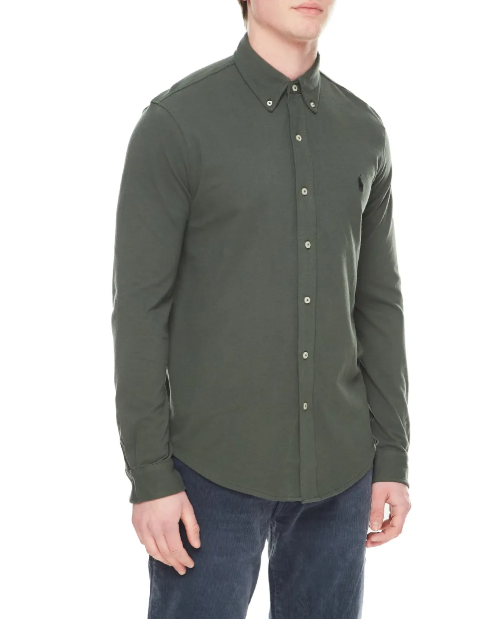 Рубашка Polo Ralph Lauren 710654408086, зеленый цвет • Купить в интернет-магазине Kameron