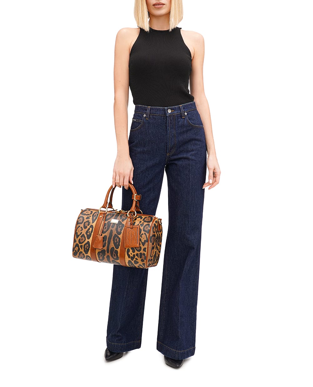 Кожаная сумка Crespo Dolce&Gabbana BB2208-AW384, коричневый цвет • Купить в интернет-магазине Kameron