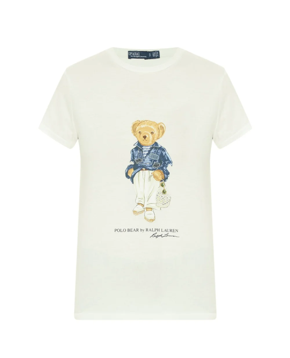 Футболка Polo Ralph Lauren 211892645001, белый цвет • Купить в интернет-магазине Kameron