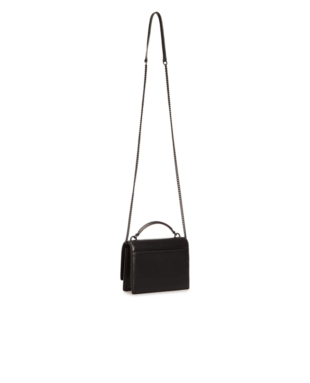 Кожаная сумка Sunset Saint Laurent 533026-D422U-, черный цвет • Купить в интернет-магазине Kameron