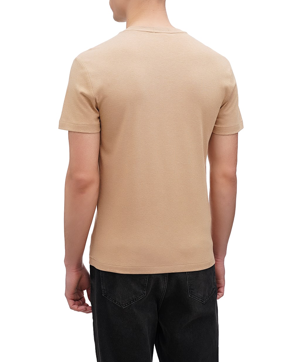 Футболка Polo Ralph Lauren 710740727072, бежевый цвет • Купить в интернет-магазине Kameron