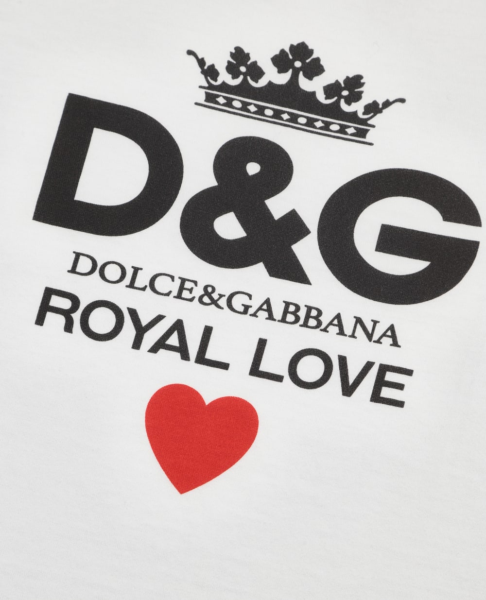 Детская футболка Dolce&Gabbana Kids L4JT7N-G7QOM-S, белый цвет • Купить в интернет-магазине Kameron