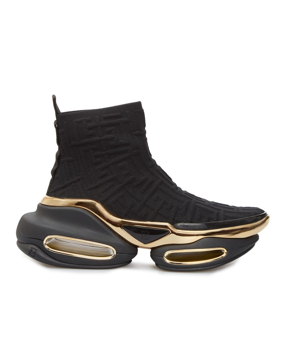 Хайтопы B-bold Hiking Balmain YN1VJ684TKMM, черный цвет • Купить в интернет-магазине Kameron
