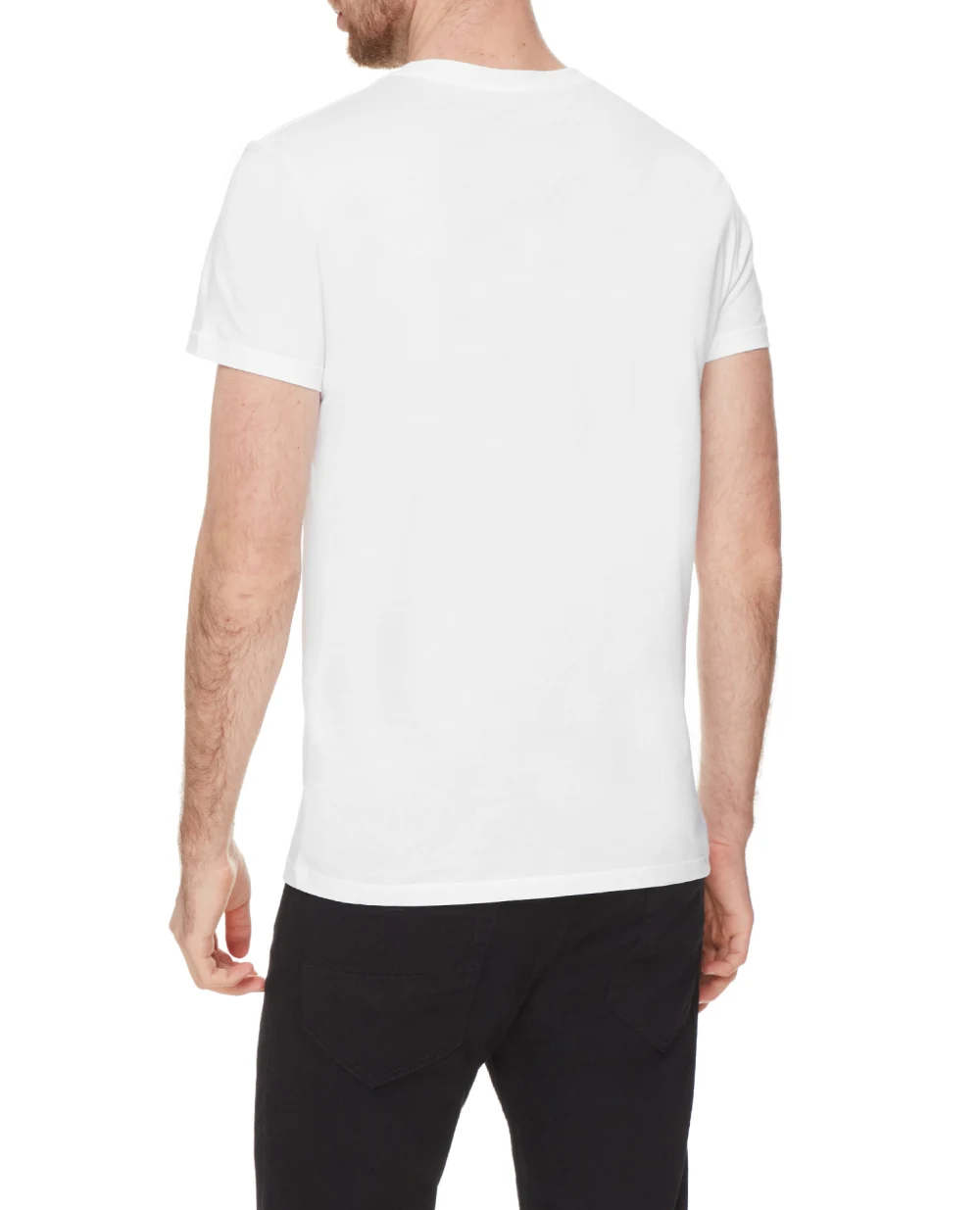 Футболка Balmain XH1EF000BB04, белый цвет • Купить в интернет-магазине Kameron