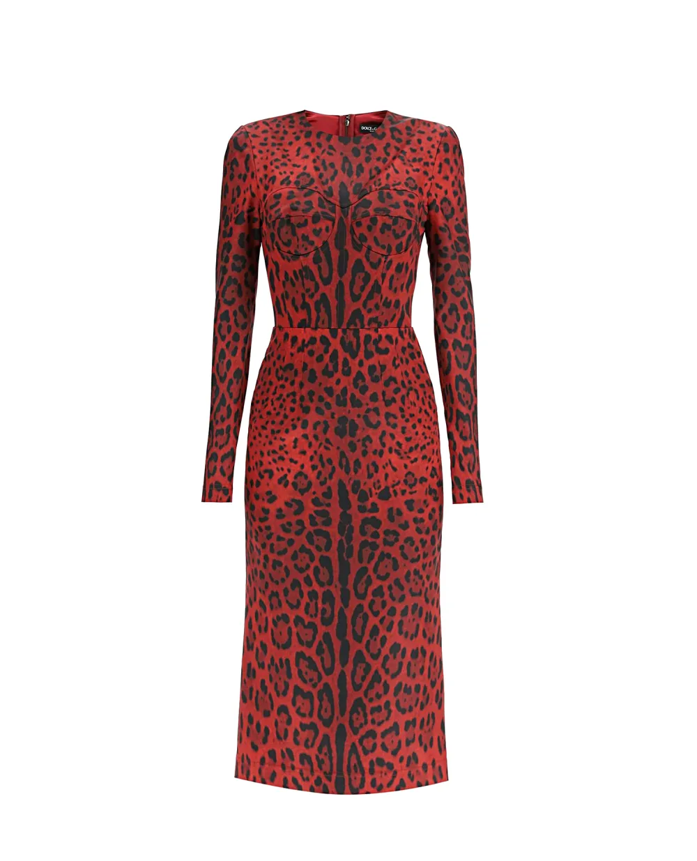 Платье Dolce&Gabbana F6W3TT-FSSGW, красный цвет • Купить в интернет-магазине Kameron