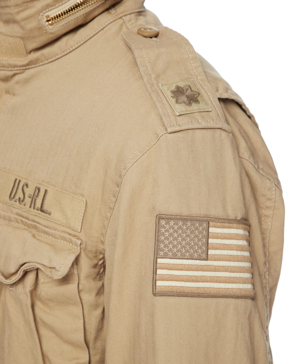 Куртка M65 Field Jacket Polo Ralph Lauren 710847062001, бежевый цвет • Купить в интернет-магазине Kameron