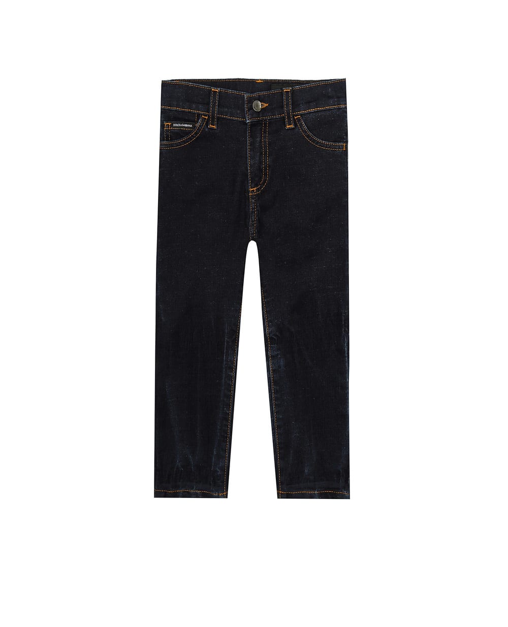 Детские джинсы Dolce&Gabbana Kids L42F41-LD979-B, темно-синий цвет • Купить в интернет-магазине Kameron