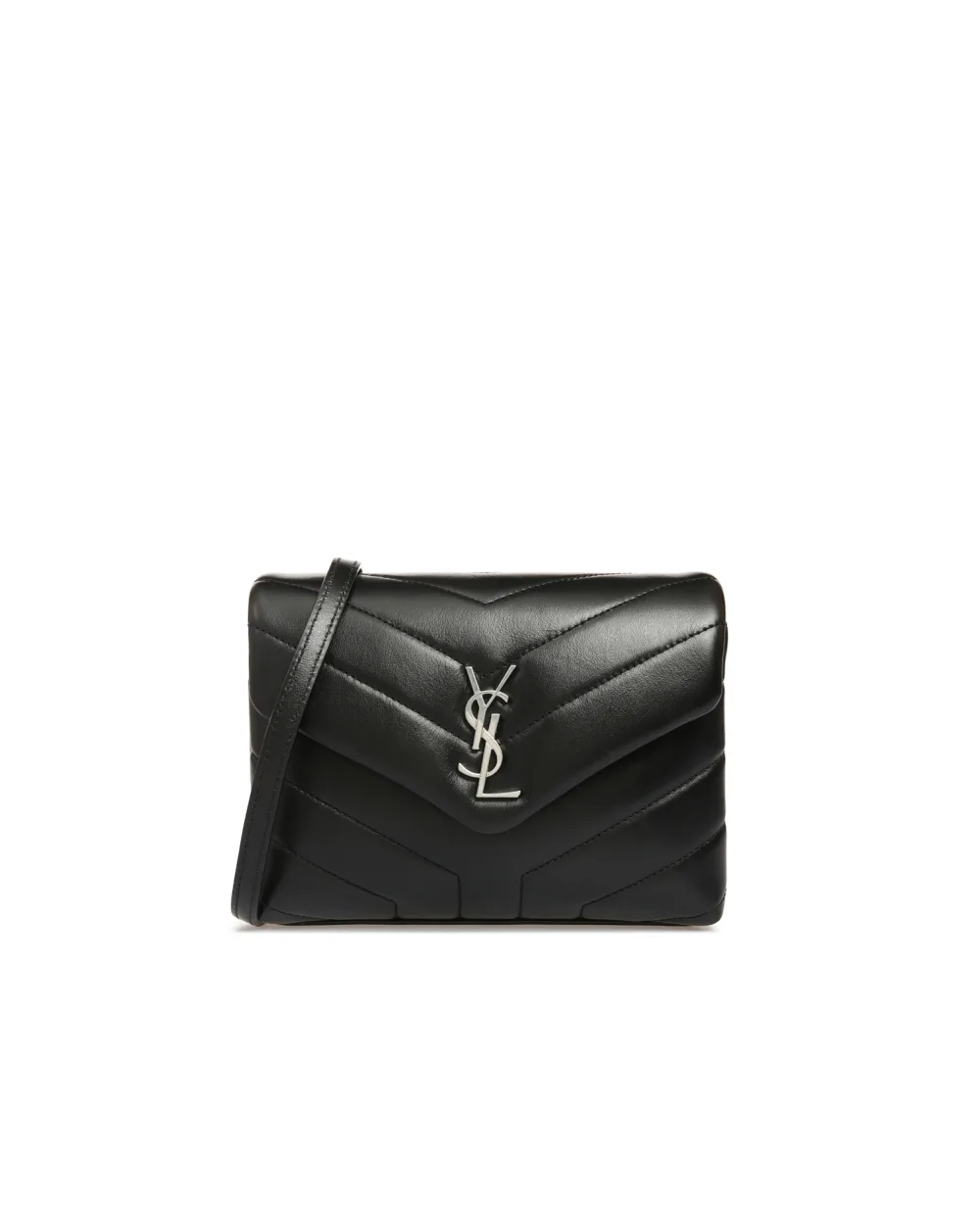Кожаная сумка Monogram Loulou Saint Laurent 467072-DV706-, черный цвет • Купить в интернет-магазине Kameron