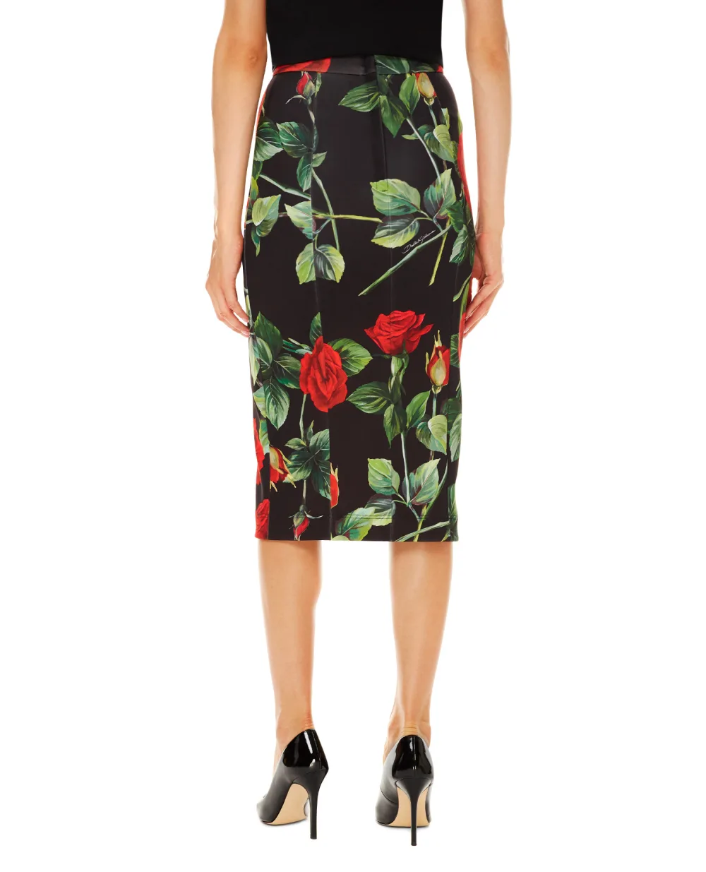 Юбка Dolce&Gabbana F4B6VT-FSSF2, черный цвет • Купить в интернет-магазине Kameron