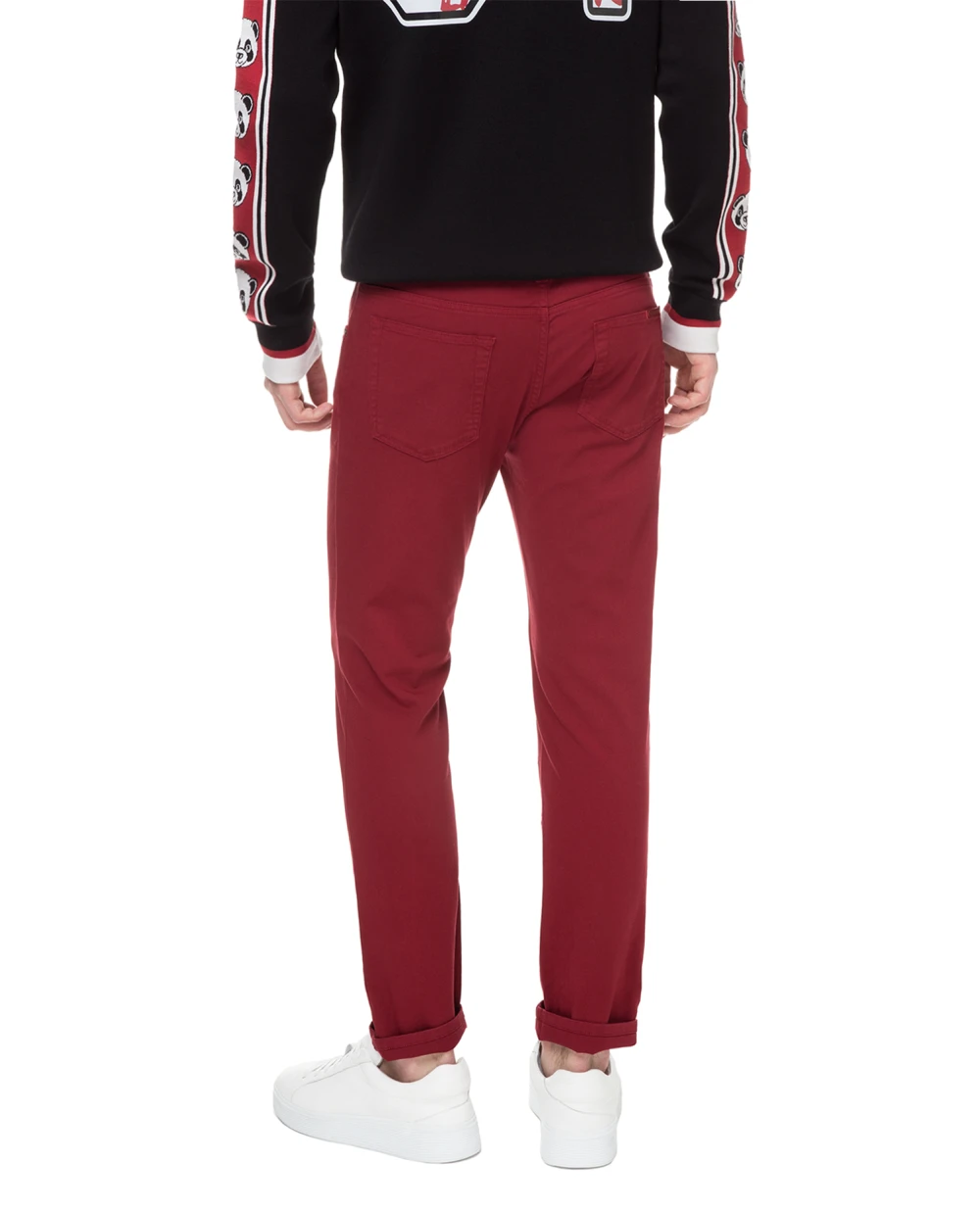 Джинсы Skinny Dolce&Gabbana GYD2LT-G8AR8, бордовый цвет • Купить в интернет-магазине Kameron