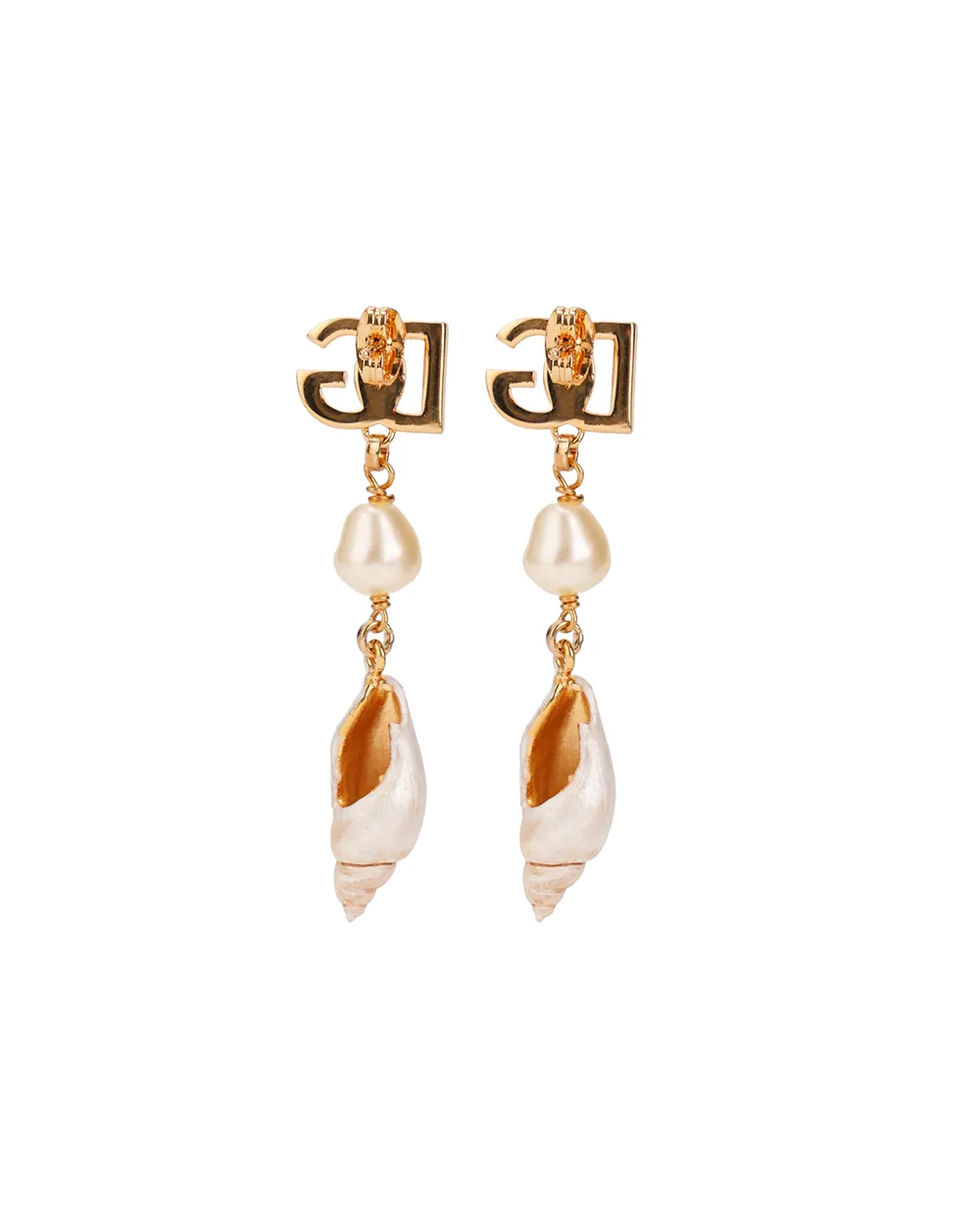 Серьги Dolce&Gabbana WEQ6A2-W1111, золотой цвет • Купить в интернет-магазине Kameron