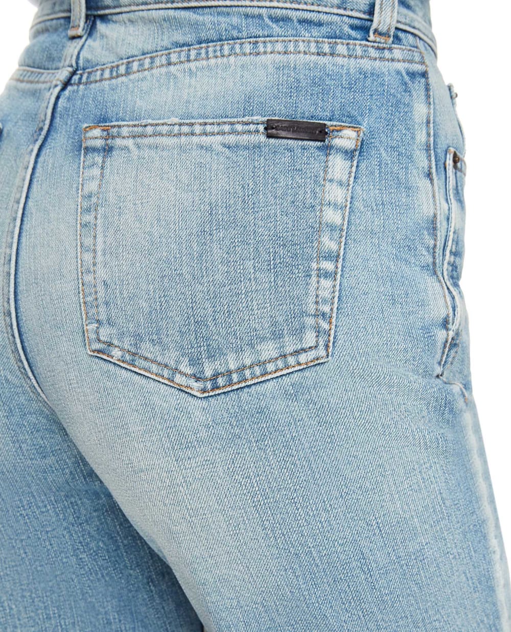 Шорты Saint Laurent 644079-YS862, синий цвет • Купить в интернет-магазине Kameron