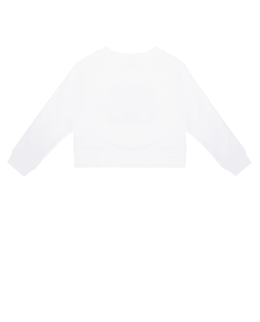 Детский свитшот Dolce&Gabbana Kids L5JWAC-G7L4J-B, белый цвет • Купить в интернет-магазине Kameron