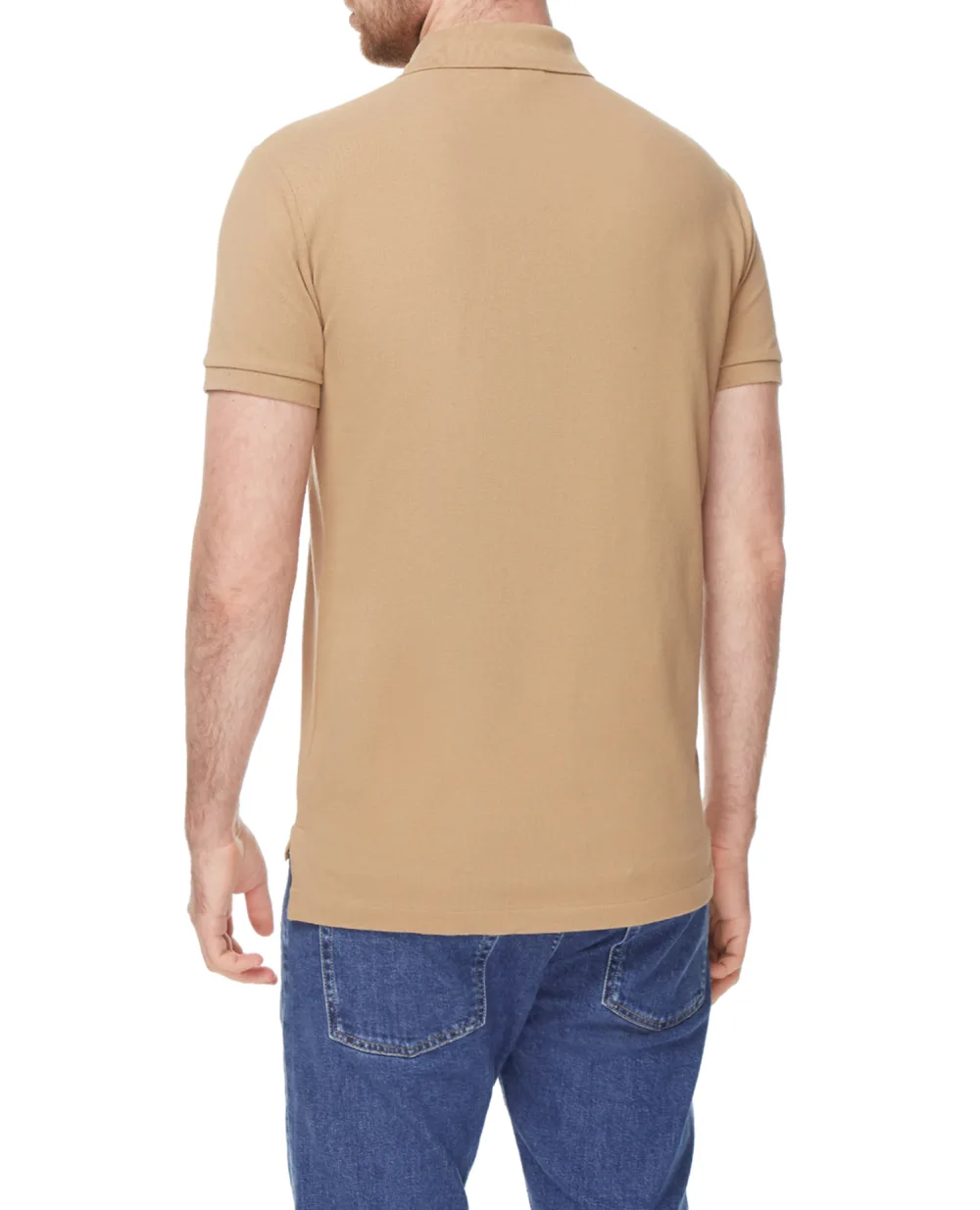 Поло Polo Ralph Lauren 710680784230, бежевый цвет • Купить в интернет-магазине Kameron