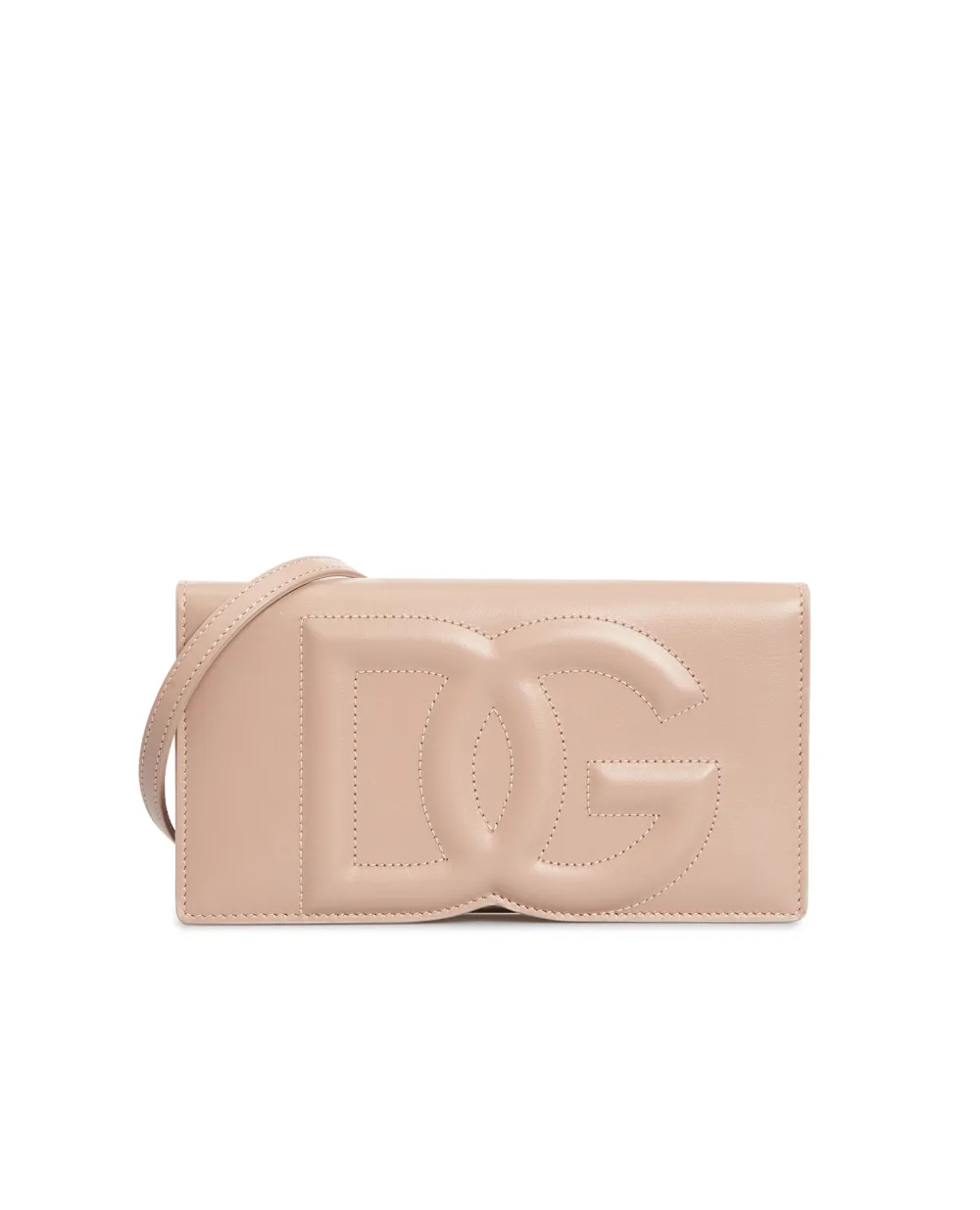 Кожаная сумка DG Logo Mini Dolce&Gabbana BI3279-AG081, бежевый цвет • Купить в интернет-магазине Kameron