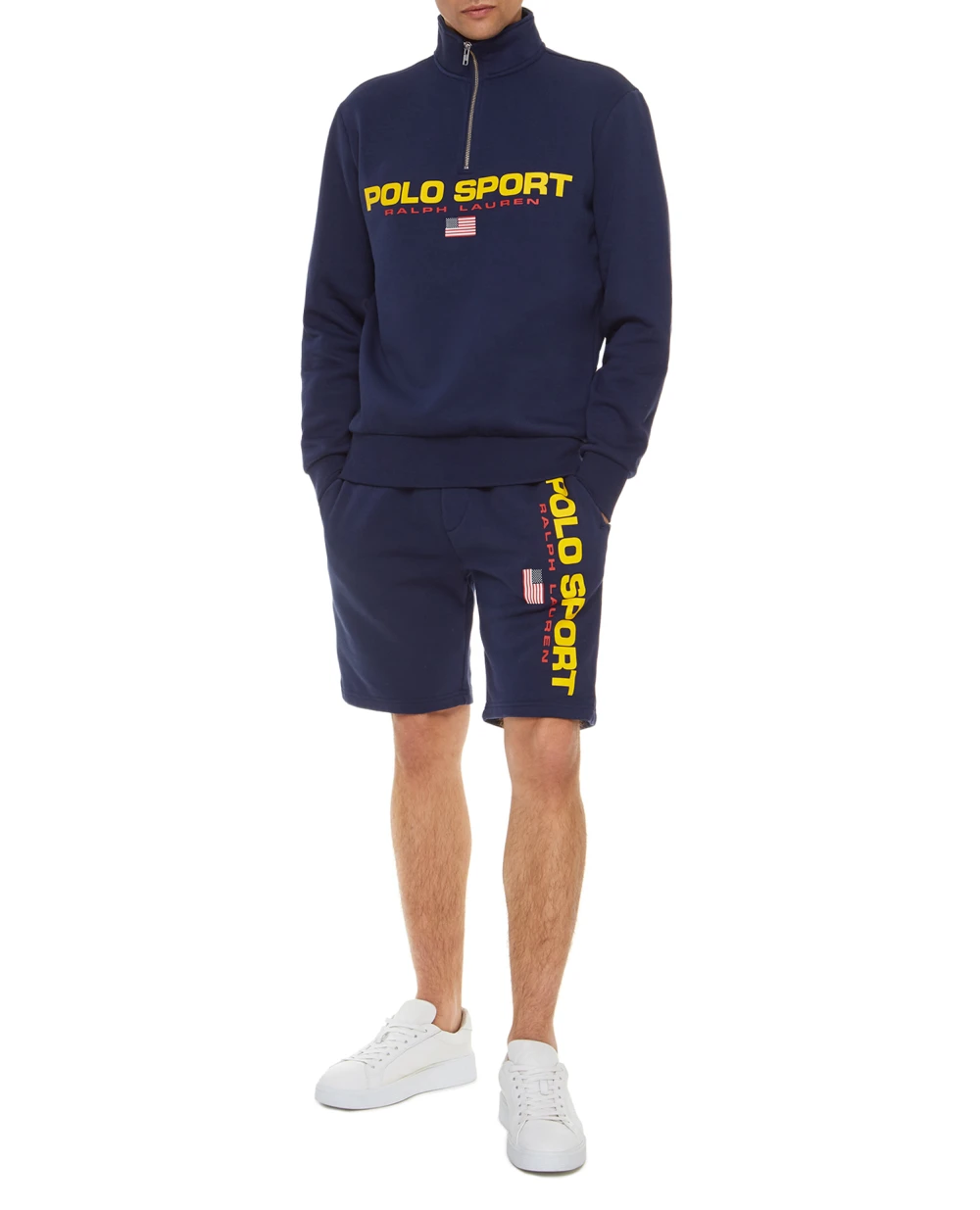 Спортивная кофта Polo Ralph Lauren 710835766001, синий цвет • Купить в интернет-магазине Kameron