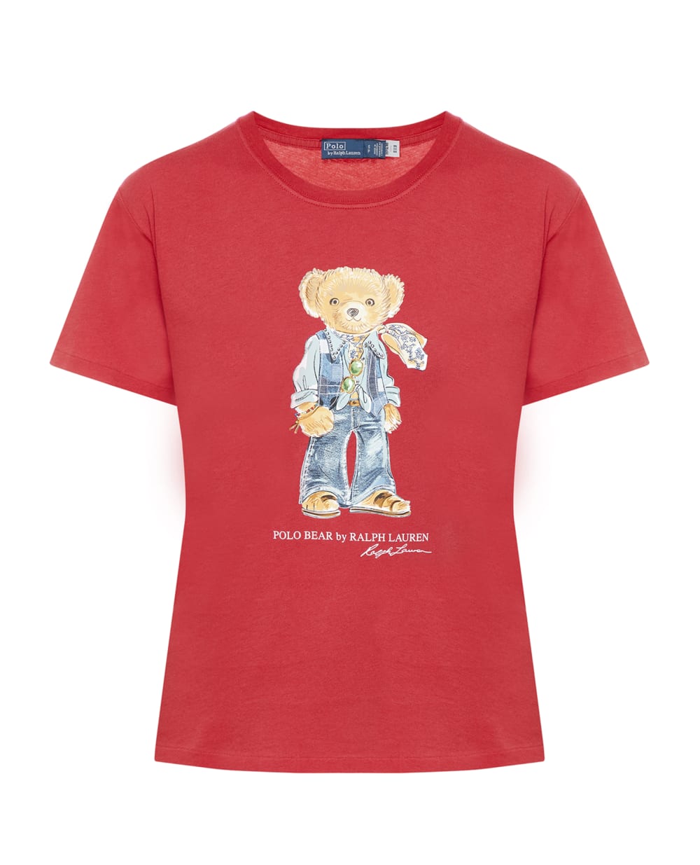 Футболка Polo Bear Polo Ralph Lauren 211905673001, красный цвет • Купить в интернет-магазине Kameron
