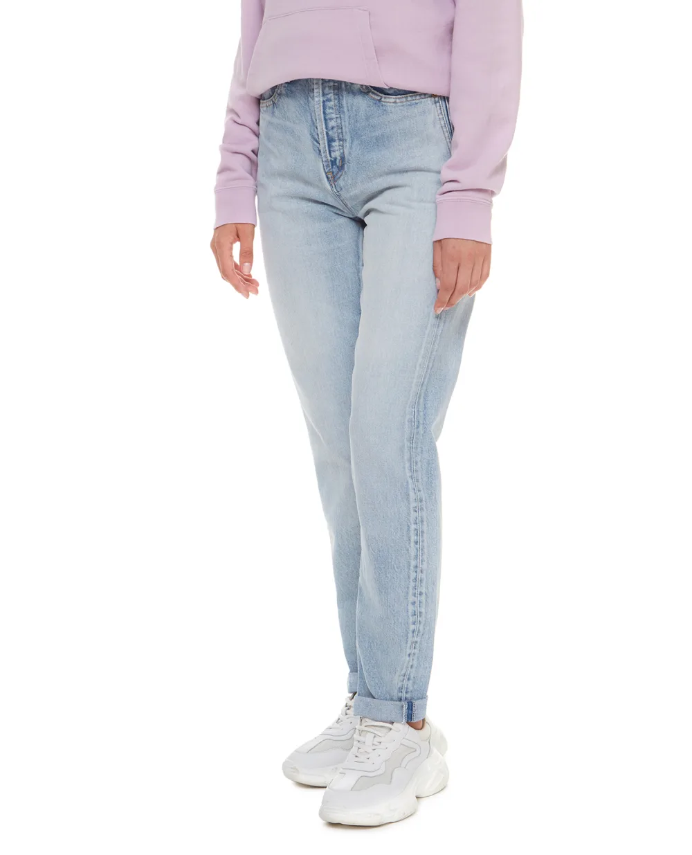 Джинсы Saint Laurent 614443-Y35AC, голубой цвет • Купить в интернет-магазине Kameron
