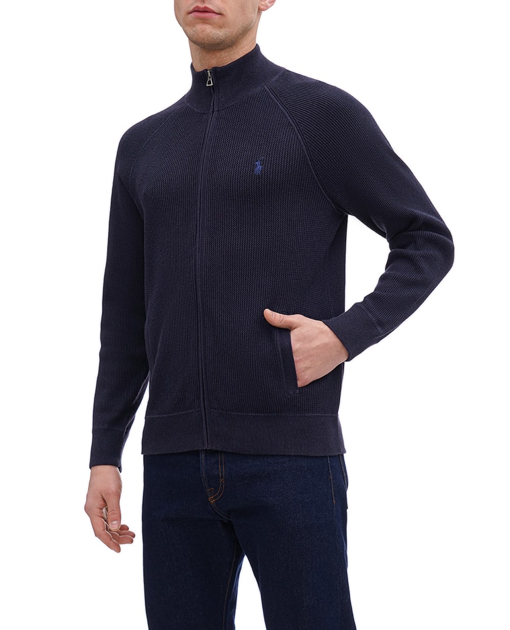 Свитер Polo Ralph Lauren 710919766001, темно-синий цвет • Купить в интернет-магазине Kameron