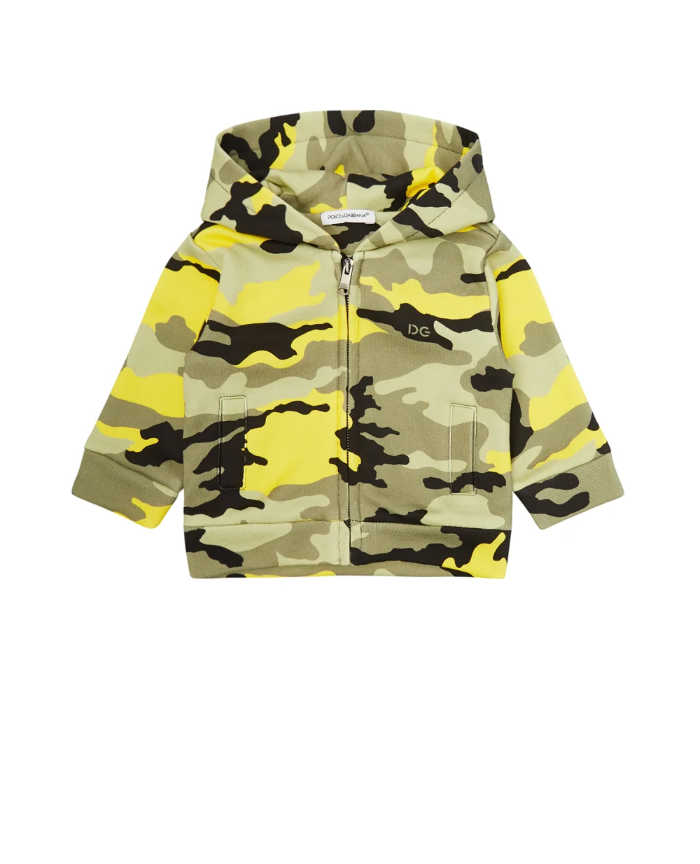 Детское худи Dolce&Gabbana Kids L1JWBO-G7A2S, разноцветный цвет • Купить в интернет-магазине Kameron