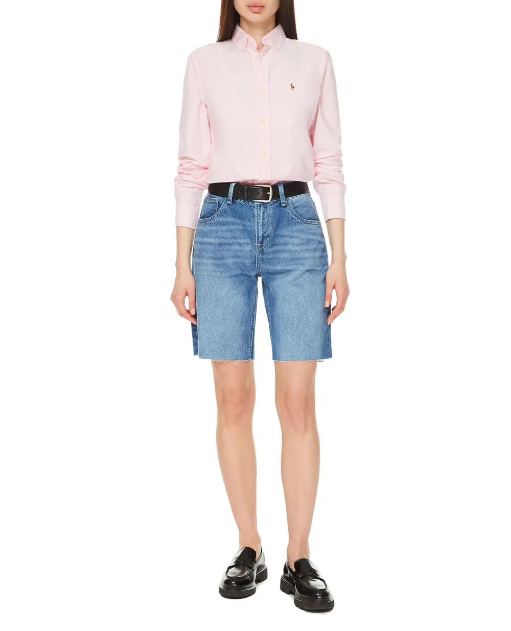 Рубашка Polo Ralph Lauren 211806181001, розовый цвет • Купить в интернет-магазине Kameron