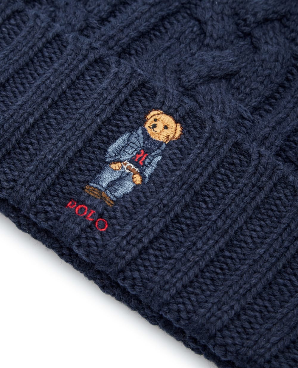 Шапка Polo Ralph Lauren 449853939004, синий цвет • Купить в интернет-магазине Kameron
