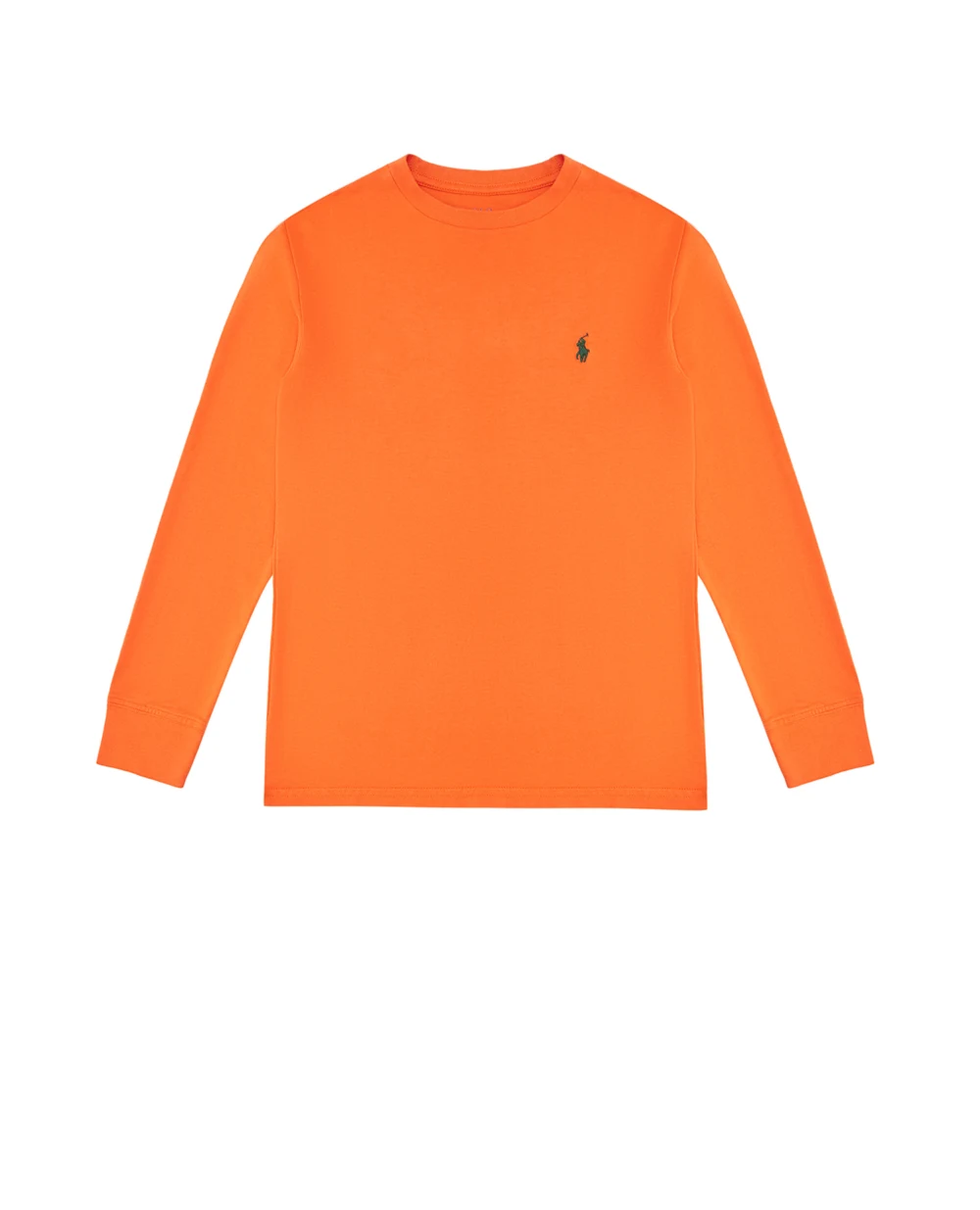 Детский лонгслив Polo Ralph Lauren Kids 323854677030, оранжевый цвет • Купить в интернет-магазине Kameron
