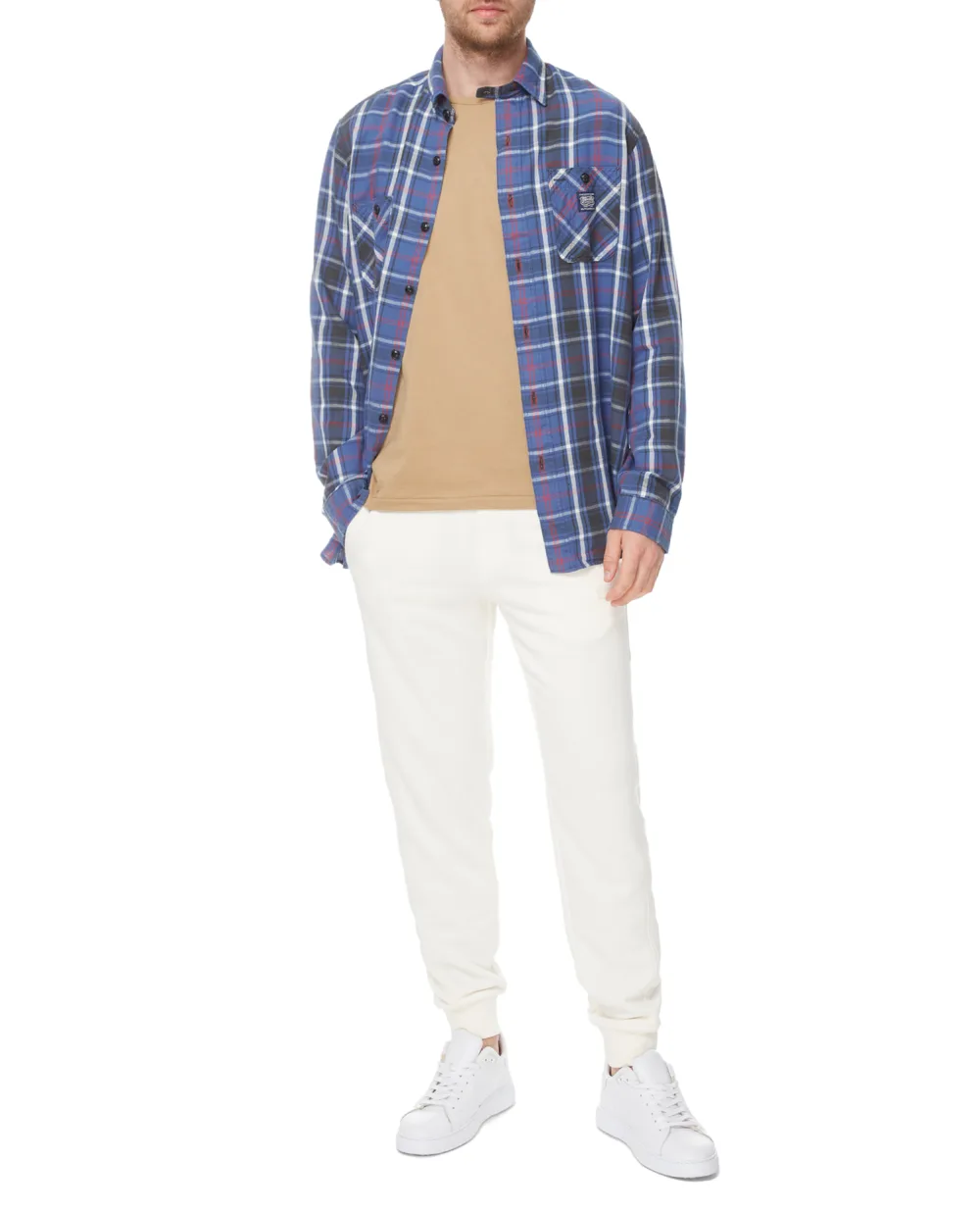 Рубашка Polo Ralph Lauren 710858323001, синий цвет • Купить в интернет-магазине Kameron