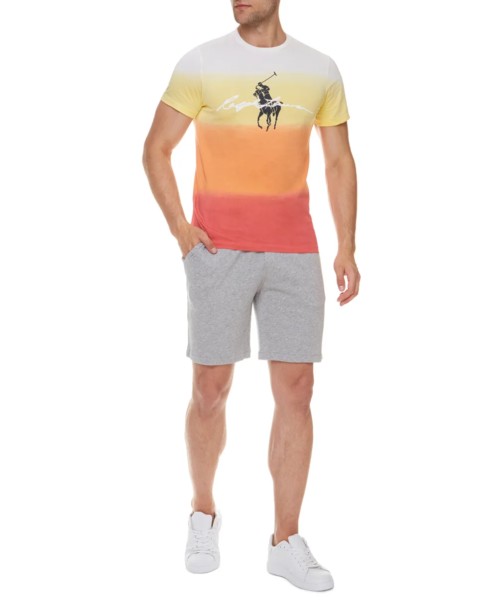 Шорты Polo Ralph Lauren 710704271005, серый цвет • Купить в интернет-магазине Kameron