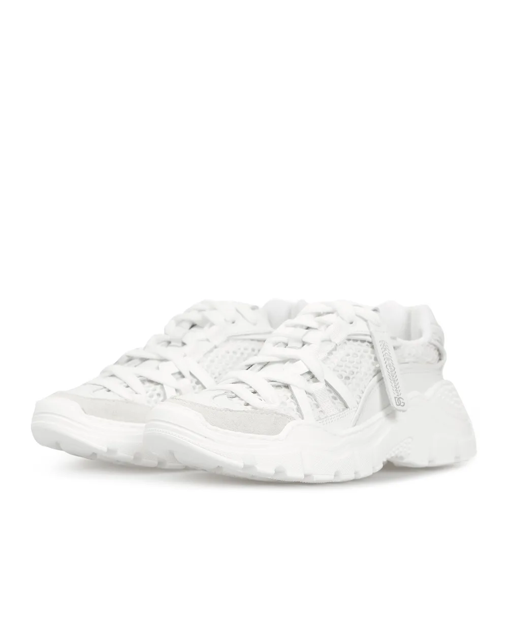 Детские кроссовки Dolce&Gabbana Kids D11098-AY445-L, белый цвет • Купить в интернет-магазине Kameron