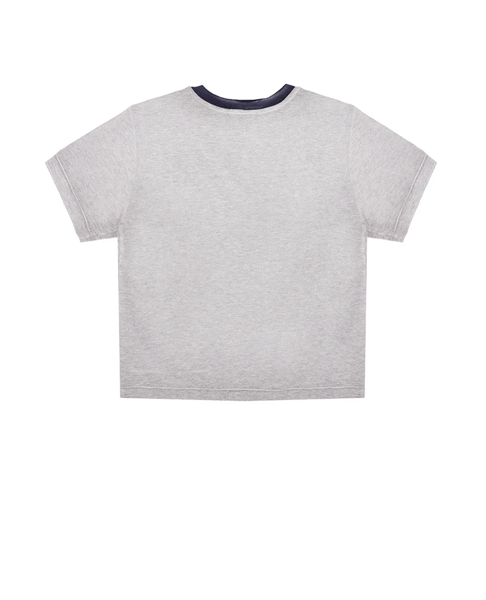 Детская футболка Dolce&Gabbana Kids L4JTBL-G7H3V-S, серый цвет • Купить в интернет-магазине Kameron