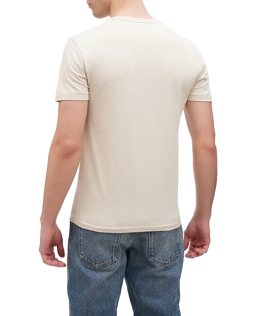 Футболка Polo Ralph Lauren 710671438203, серый цвет • Купить в интернет-магазине Kameron