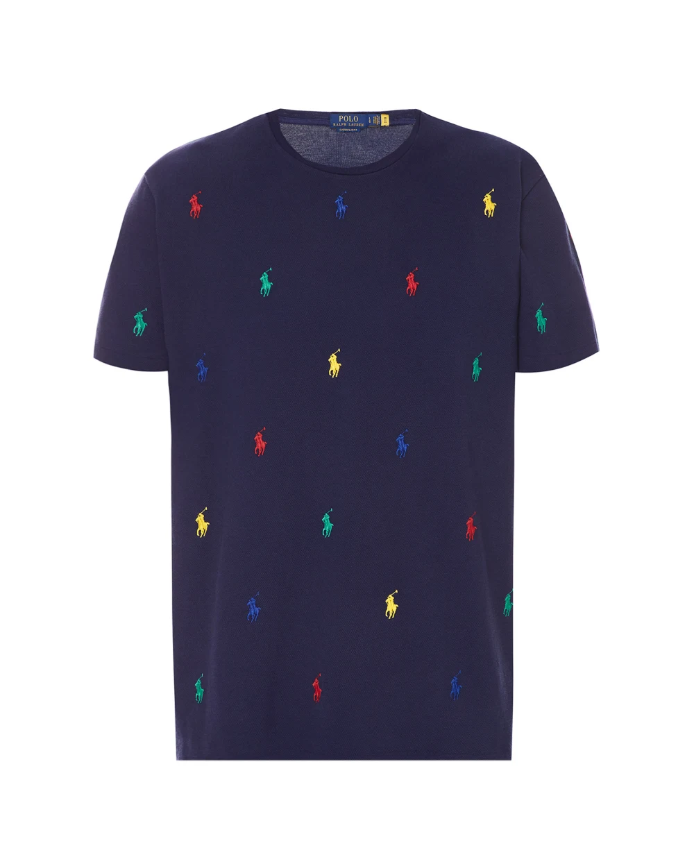 Футболка Polo Ralph Lauren 710842916001, синий цвет • Купить в интернет-магазине Kameron