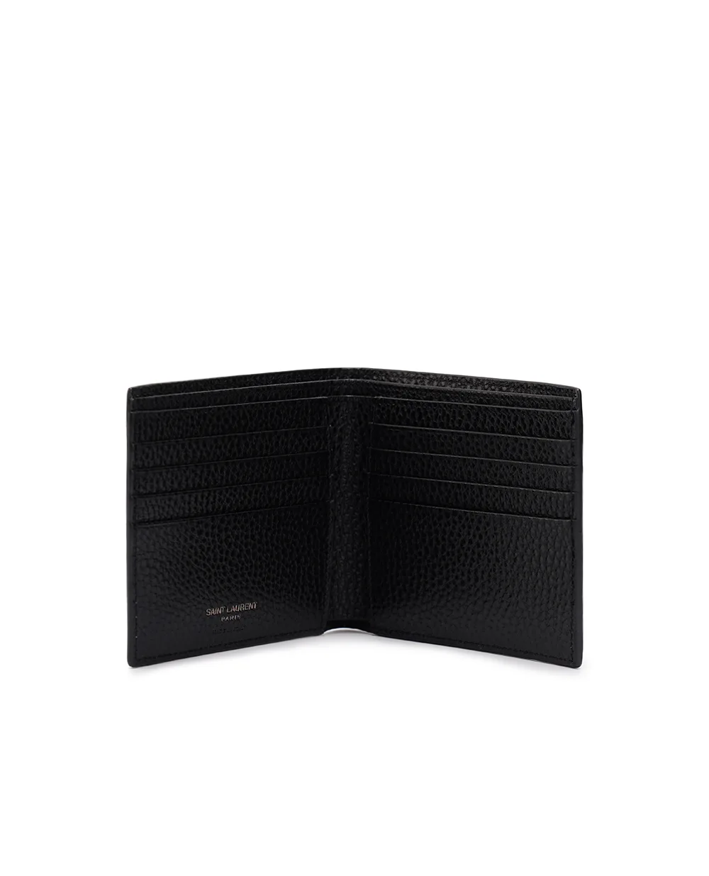 Портмоне Saint Laurent 607727-AAC68, черный цвет • Купить в интернет-магазине Kameron