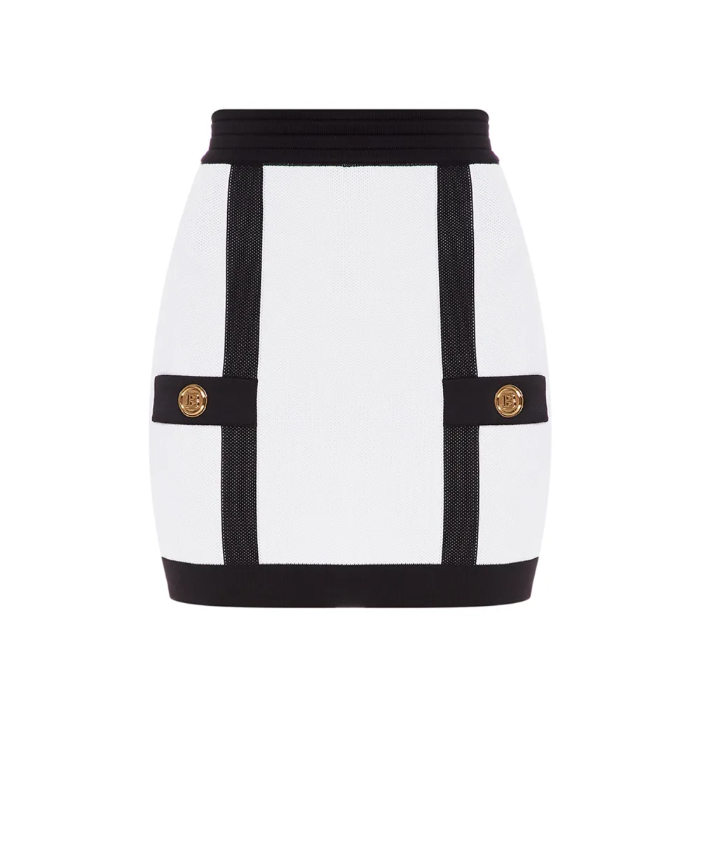 Юбка Balmain VF14011K218, белый цвет • Купить в интернет-магазине Kameron