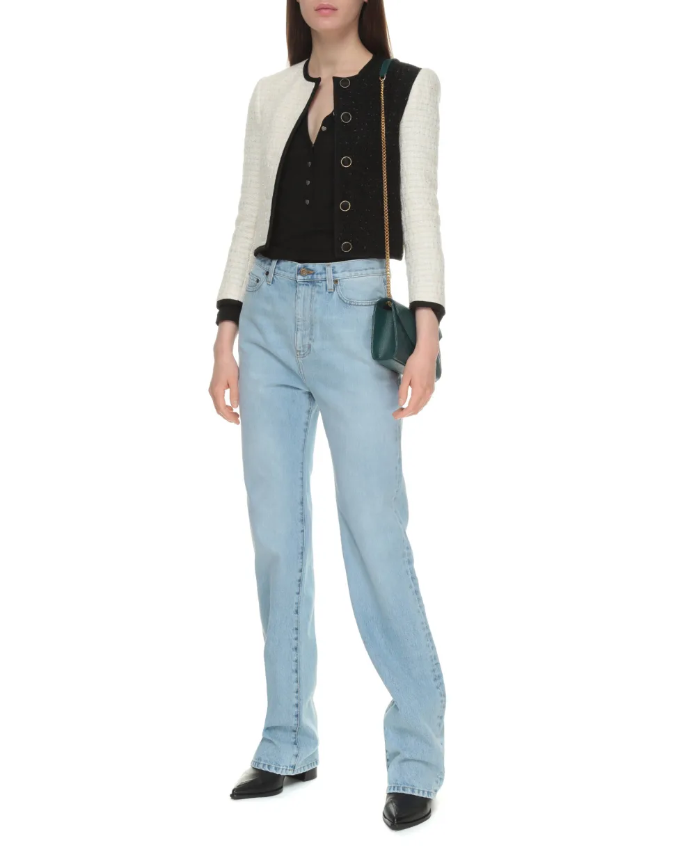 Жакет Saint Laurent 668543-Y3C71, разноцветный цвет • Купить в интернет-магазине Kameron