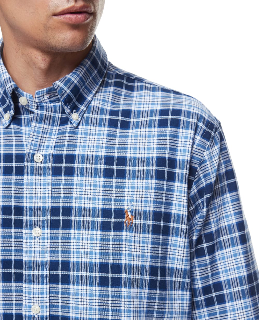 Рубашка Polo Ralph Lauren 710844556001, разноцветный цвет • Купить в интернет-магазине Kameron