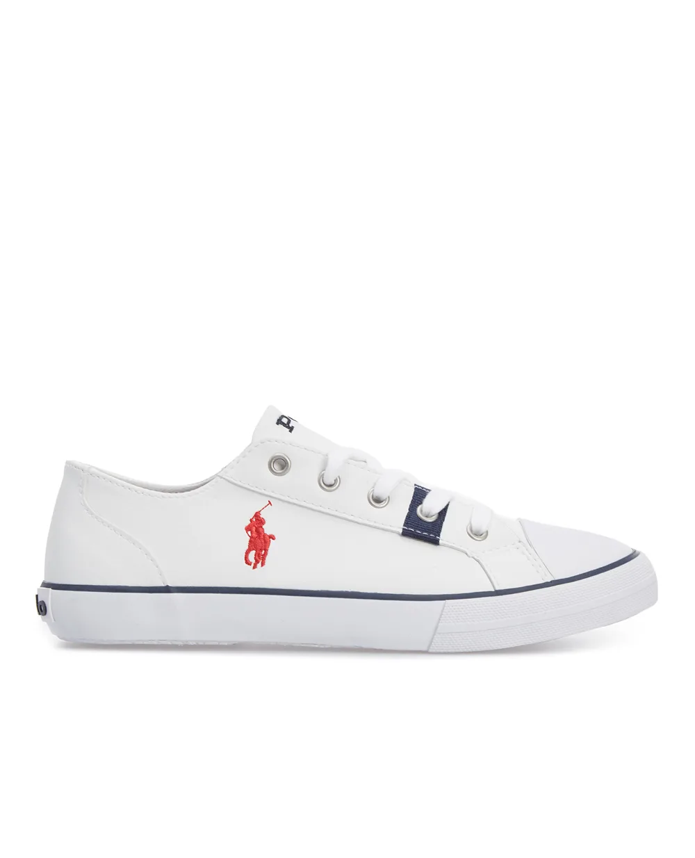 Детские кеды Polo Ralph Lauren Kids RF102357-J, белый цвет • Купить в интернет-магазине Kameron
