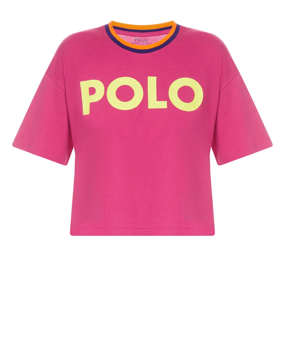 Футболка Polo Ralph Lauren 211856674003, розовый цвет • Купить в интернет-магазине Kameron